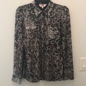 Roper Western Shirt Size S